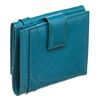 Image 2 : Gucci Blue Patent Leather Microguccissima GG Compact Wallet