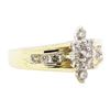 Image 1 : 0.85 ctw Diamond Ring - 14KT Yellow Gold