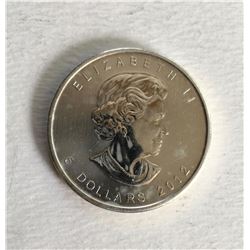 Silver Coin Canadian Maple Leaf