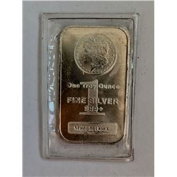 One Ounce Silver Bar