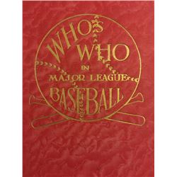 Who is Who in Major League Baseball Antique