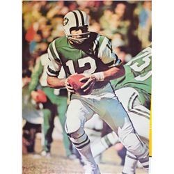 Joe Namath Sports Illustrated Poster 1970s