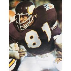 Carl Eller Sports Illustrated Poster Vintage