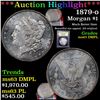 Image 1 : ***Auction Highlight*** 1879-o Morgan Dollar $1 Graded Select Unc DMPL By USCG (fc)