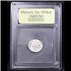 Image 4 : ***Auction Highlight*** 1918-d Mercury Dime 10c Graded Select Unc FSB By USCG (fc)