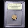 Image 4 : ***Auction Highlight*** 1905 Lewis & Clark Gold Commem Dollar 1 Graded Select Unc By USCG (fc)