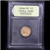 Image 4 : ***Auction Highlight*** 1915-p Gold Indian Quarter Eagle $2 1/2 Graded Choice Unc By USCG (fc)