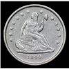 Image 2 : ***Auction Highlight*** 1840-o No Drapery Seated Liberty Quarter 25c Graded Select AU By USCG (fc)