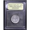 Image 4 : ***Auction Highlight*** 1840-o No Drapery Seated Liberty Quarter 25c Graded Select AU By USCG (fc)