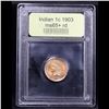 Image 4 : ***Auction Highlight*** 1903 Indian Cent 1c Graded Gem+ Unc RD By USCG (fc)