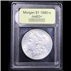 Image 4 : ***Auction Highlight*** 1880-o Morgan Dollar $1 Graded Select+ Unc By USCG (fc)