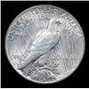 Image 3 : ***Auction Highlight*** 1924-s Peace Dollar $1 Graded Select+ Unc By USCG (fc)