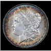 Image 2 : ***Auction Highlight*** 1891-o Rainbow Toned Morgan Dollar $1 Graded Select+ Unc By USCG (fc)
