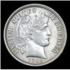 Image 2 : ***Auction Highlight*** 1899-p Barber Dime 10c Graded Choice+ Unc By USCG (fc)