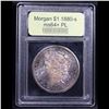 Image 4 : ***Auction Highlight*** 1880-s Rainbow Toned Morgan Dollar $1 Graded Choice Unc+ PL By USCG (fc)
