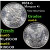 Image 1 : 1881-o Morgan Dollar $1 Grades Choice+ Unc (fc)