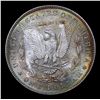 Image 3 : 1882-p Rainbow Toned Morgan Dollar $1 Grades Choice+ Unc (fc)