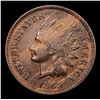 Image 2 : 1869 Indian Cent 1c Grades vf++