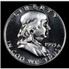 Image 2 : 1953 Franklin Half Dollar 50c Grades GEM+ Proof Cameo