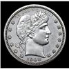 Image 2 : 1908-o Barber Quarter 25c Grades Select Unc
