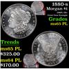 Image 1 : 1880-s Morgan Dollar $1 Grades GEM Unc PL