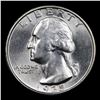 Image 2 : 1935-d Washington Quarter 25c Grades Select+ Unc