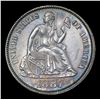 Image 2 : 1887-p Seated Liberty Dime 10c Grades Select+ Unc