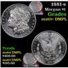 Image 1 : 1881-s Morgan Dollar $1 Grades Select Unc+ DMPL