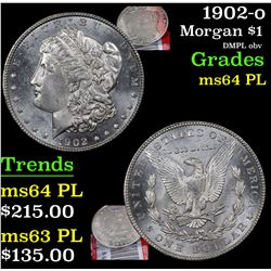1902-o Morgan Dollar $1 Grades Choice Unc PL