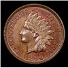 Image 2 : 1890 Indian Cent 1c Grades Choice+ Unc BN