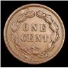 Image 3 : 1859 Indian Cent 1c Grades Select AU