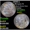 Image 1 : 1890-s Morgan Dollar $1 Grades Select+ Unc