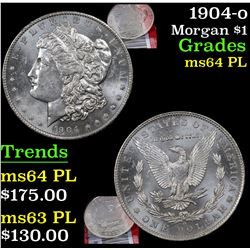 1904-o Morgan Dollar $1 Grades Choice Unc PL