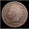 Image 2 : 1871 Indian Cent 1c Grades vg+