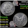 Image 1 : 1896-p Morgan Dollar $1 Grades Select Unc+ PL