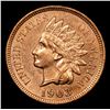 Image 2 : 1903 Indian Cent 1c Grades Select+ Unc RD