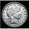 Image 2 : 1899-p Barber Quarter 25c Grades Unc Details