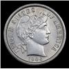 Image 2 : 1906-p Barber Dime 10c Grades Select Unc