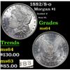 Image 1 : 1882/8-o Morgan Dollar $1 Grades Choice Unc