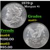 Image 1 : 1879-p Morgan Dollar $1 Grades Select+ Unc