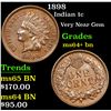 Image 1 : 1898 Indian Cent 1c Grades Choice+ Unc BN