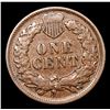 Image 3 : 1873 Open 3 Indian Cent 1c Grades vf++