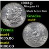 Image 1 : 1903-p Morgan Dollar $1 Grades Select+ Unc
