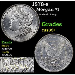 1878-s Morgan Dollar $1 Grades Select+ Unc