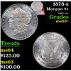 Image 1 : 1878-s Morgan Dollar $1 Grades Select+ Unc