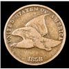 Image 2 : 1858 SL Flying Eagle Cent 1c Grades vf+