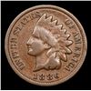 Image 2 : 1886 Ty II Indian Cent 1c Grades vf+