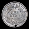 Image 3 : 1876-p Seated Liberty Dime 10c Grades Unc Details