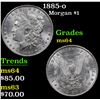 Image 1 : 1885-o Morgan Dollar $1 Grades Choice Unc