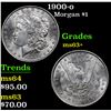 Image 1 : 1900-o Morgan Dollar $1 Grades Select+ Unc